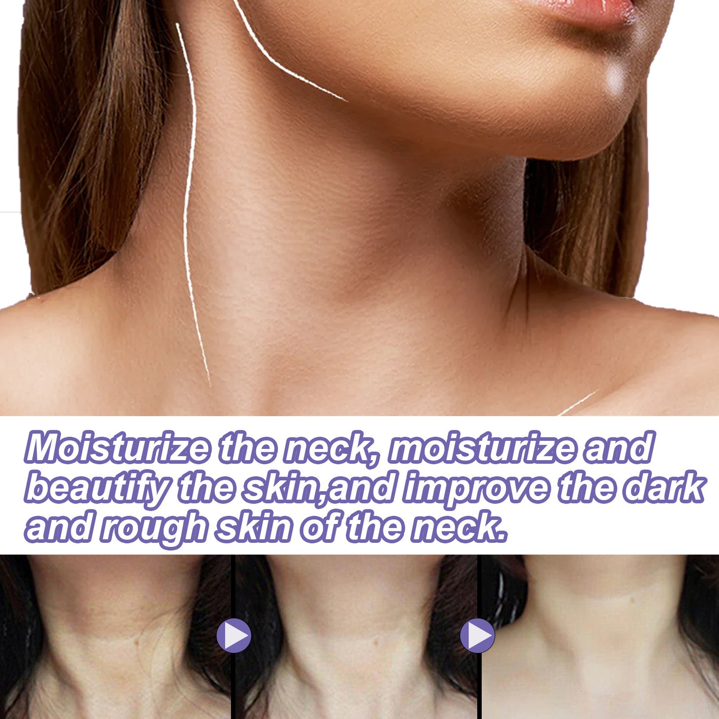 Retinol Neck Cream Neck Massage Desalting Neck Lines Nourishing And Firming Neck Skin Reshaping Swan Neck