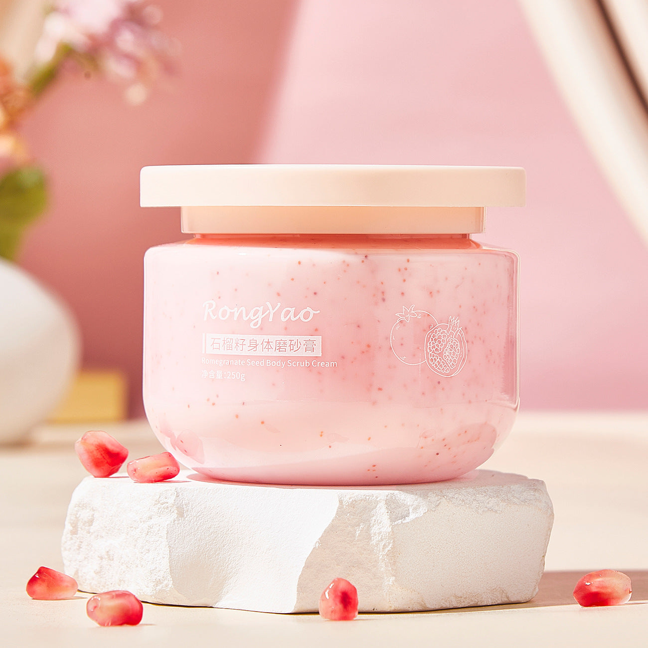 Avocado Ice Cream Body Scrub Cream