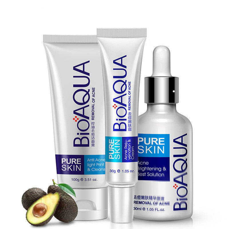 Facial Wash Cream Set Gentle Refreshing Nourishing Oil Control